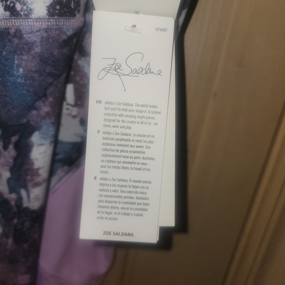 NWT Womens Plus sz 2X Adidas Zoe Saldana Multi Sport  Athletic Pants - Picture 8 of 10